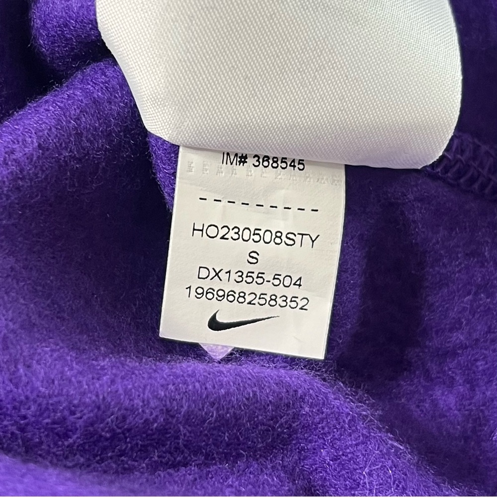 Nike Solo Swoosh Fleece Pullover Hoodie Men’s Size Small - Picture 9 of 11